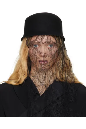 YOHJI YAMAMOTO Black Felt Hat