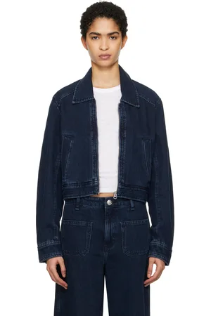 RAG&BONE Blue Anya Denim Jacket