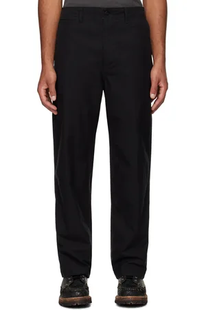 VISVIM Black Field Chino Trousers