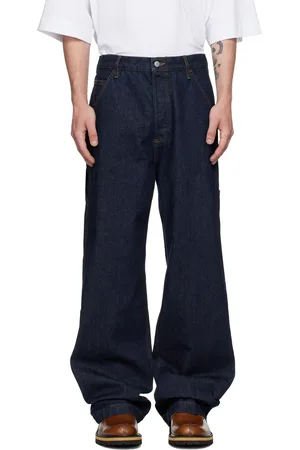 DRIES VAN NOTEN Indigo Loose-Fit Jeans