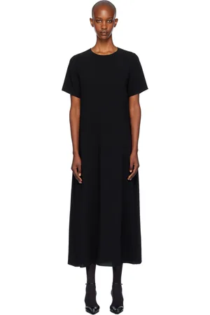 The Row Black Robi Maxi Dress