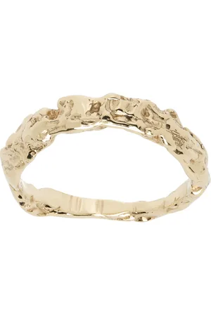VASILIKI Gold Mono Mycena Ring