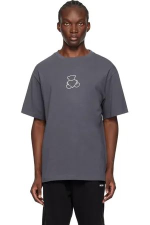 We11 Done Gray Pearl Bear T-Shirt