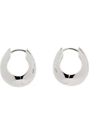 Sophie Buhai Silver Hinged Hoop Earrings