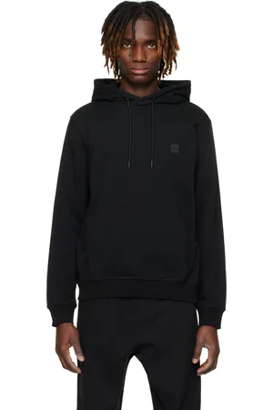 HUGO BOSS Black Regular-Fit Hoodie