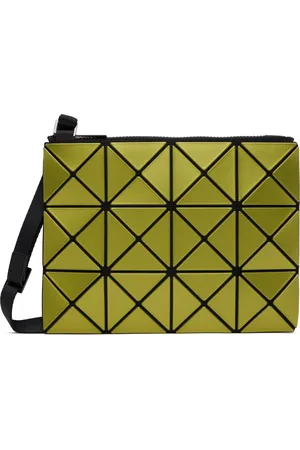 Issey Miyake Yellow Lucent Metallic Bag