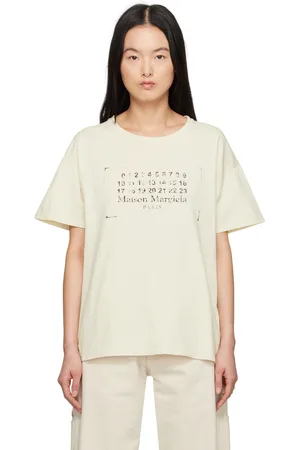 Maison Margiela Off-White Stamp Logo T-shirt