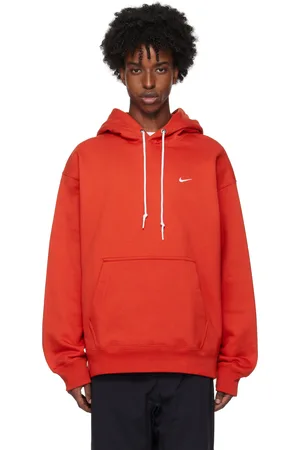 Nike Red Solo Swoosh Hoodie