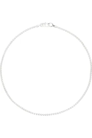 Hatton Labs Silver Rope Chain Necklace