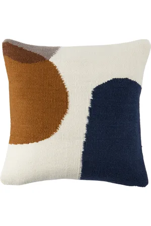 Ferm Living Off-White Kelim Cushion