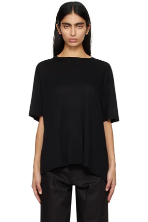 STUDIO NICHOLSON Black Rond T-Shirt