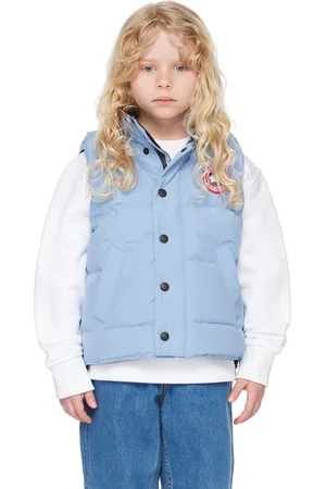 Canada Goose Kids Blue Vanier Down Vest