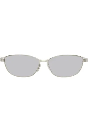Balenciaga Silver Miami Sunglasses