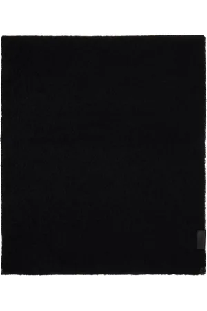LEMAIRE Black Maxi Fluffy Scarf