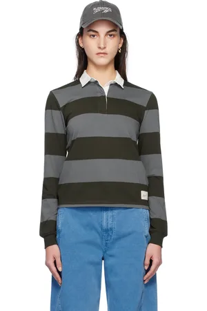 Paloma Wool Blue & Khaki Susu Polo