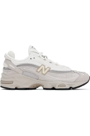 New Balance Gray & Off-White 1000 Sneakers