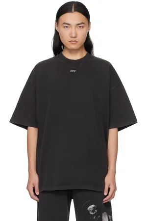 OFF-WHITE Black BW S.Matthew Over T-shirt
