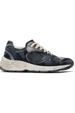 Golden Goose Navy & Black Dad-Star Sneakers