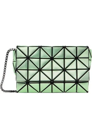 Issey Miyake Green Platinum Coffret Shoulder Bag