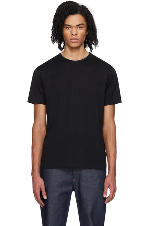 Sunspel Black Classic T-Shirt