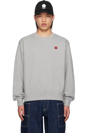 Kenzo Gray Paris Boke Flower Sweatshirt