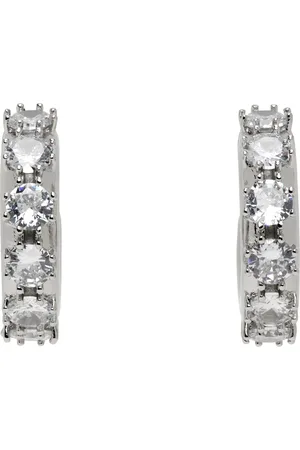 Justine Clenquet Silver Nina Earrings