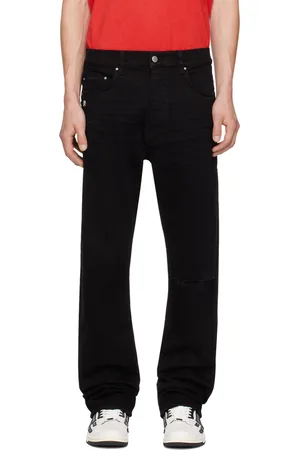AMIRI Black Slash Slim Jeans