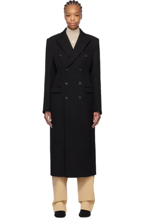 WARDROBE.NYC Black Double Breasted Coat
