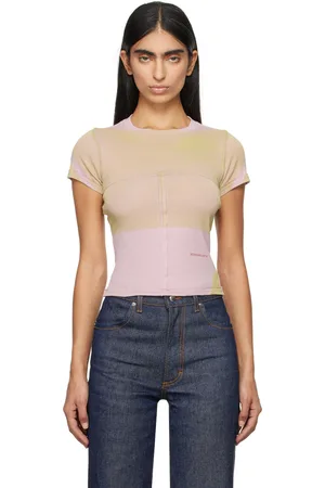 ECKHAUS LATTA Pink Lapped Baby T-shirt