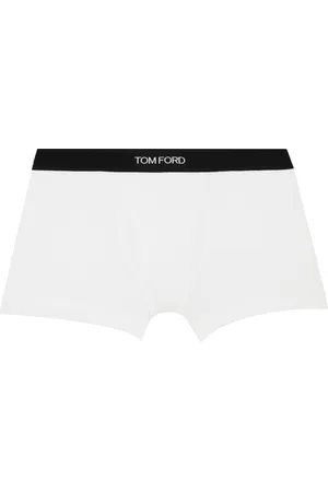 Tom Ford White Cotton Boxer Briefs