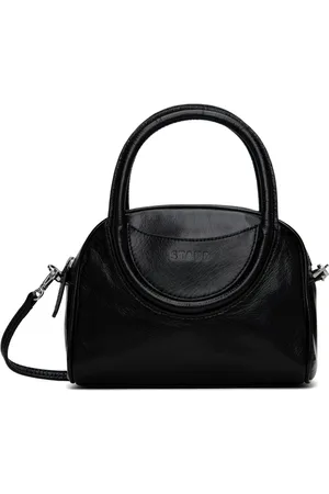 Staud Black Maude Mini Bowler Bag