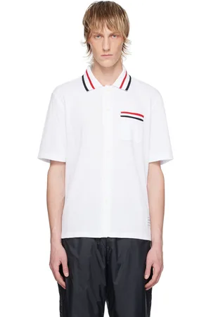 Thom Browne White Striped Shirt