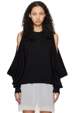 UNDERCOVER Black Cutout Sweater