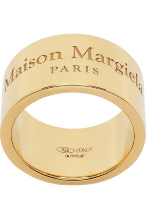 Maison Margiela Gold Wide Band Ring