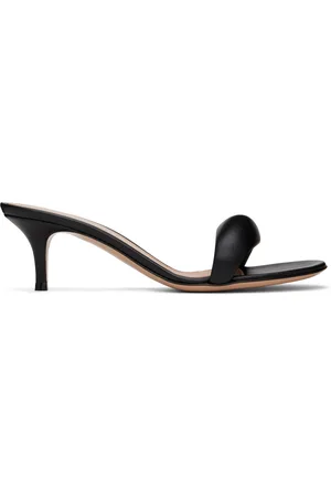 Gianvito Rossi Black Bijoux 55 Mules