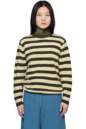 THE ELDER STATESMAN Multicolor Sinful Stripe Sweater