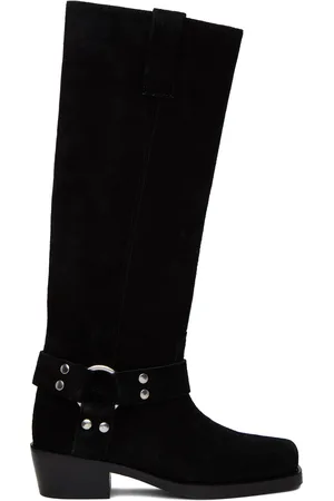 PARIS TEXAS Black Roxy 45 Tall Boots