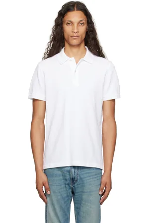 Tom Ford White Tennis Polo