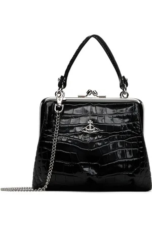 Vivienne Westwood Black Granny Frame Bag