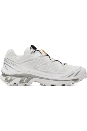 Salomon White XT-6 GORE-TEX Sneakers