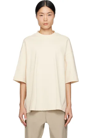 FEAR OF GOD Off-White Dropped Shoulder T-Shirt
