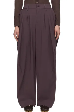Issey Miyake Brown Personality Trousers