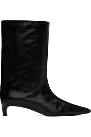 Jil Sander Black Calf Leather Boots