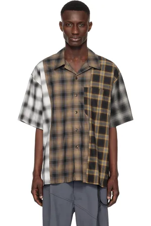 SONG FOR THE MUTE Multicolor Button Up Gym Shirt