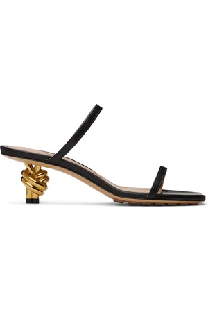 Bottega Veneta Black Knot Mules