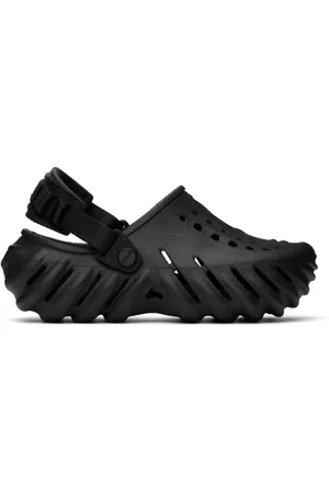 Crocs Black Echo Clogs