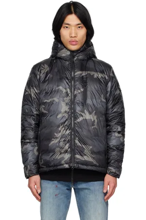 Canada Goose Black Black Label Lodge Down Jacket