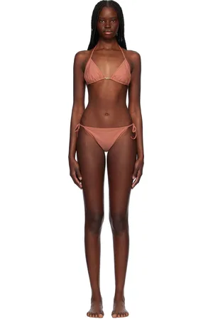 Maison Kitsuné Pink Baby Fox Bikini