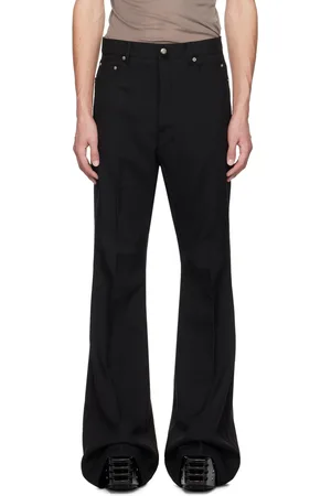 Rick Owens Black Porterville Bolan Bootcut Trousers