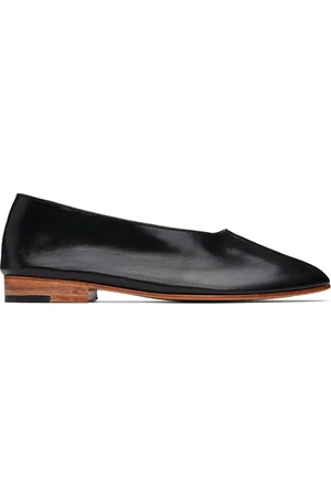 Martiniano Black Glove Ballerina Flats